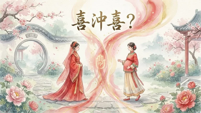 拆解新娘神與胎神的民俗傳說,分析新娘吃喜餅與婚禮相沖的邏輯破綻。從文化風險管理視角提供高情商化解方案