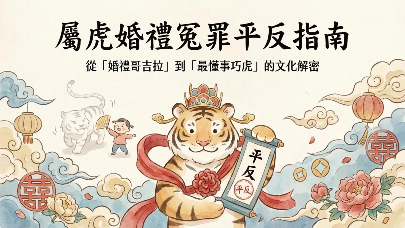 生肖虎,如何圓滿婚禮服務 婚禮禁忌破解教學