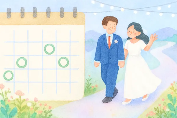 系統化結婚擇日填表工具畫面展示快速生成婚期方案